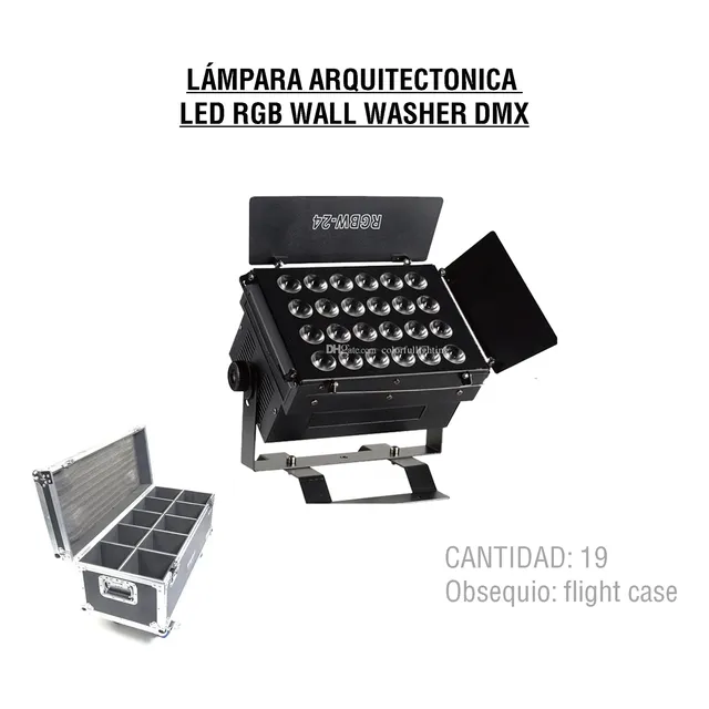 Lampara Led 360 Watts Wall Washer Profesional