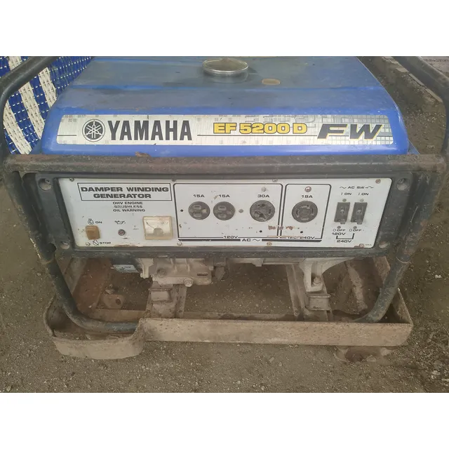 Planta Electrica Yamaha Modelo Ef5200d