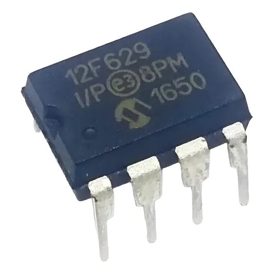 Microcontrolador Pic12f629 Microchip Dip