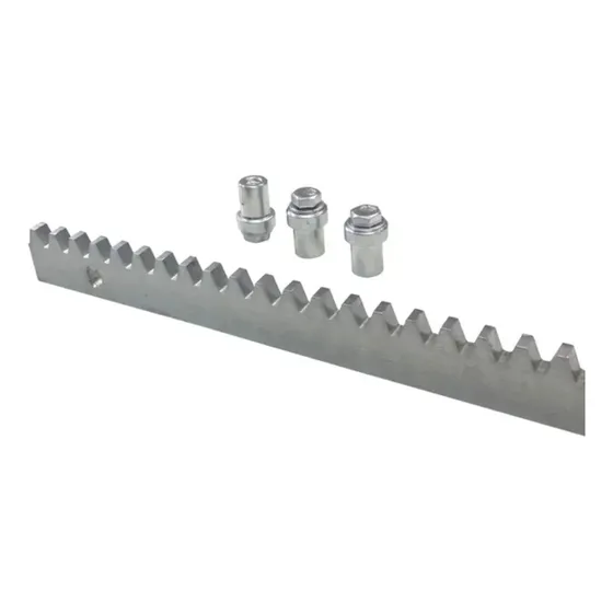 Cremalleras Para Motores Portón Eléctrico Hierro Con Pernos.