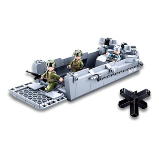 Set Bloques De Construccion Lancha Desembarco Ww2 3 Figuras Set Bloques De Construccion Lancha Desembarco Ww2 3 Figuras