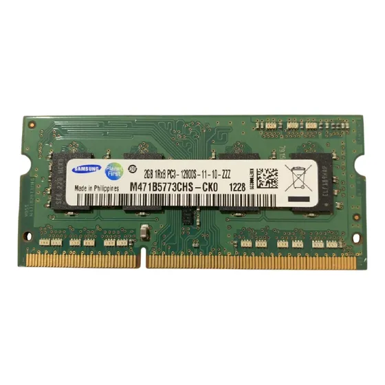 Memoria Note Ddr3 Samsung 2gb Pc3-12800s M471b5773chs-ck0
