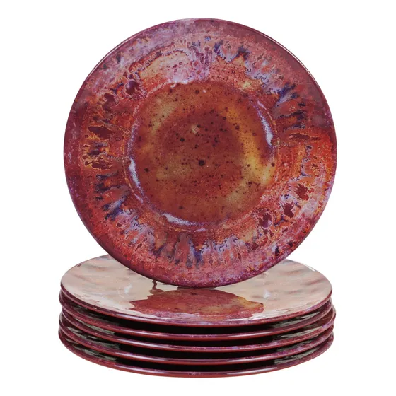 Certificado International Radiance Rojo Melamina 8.5  Plato