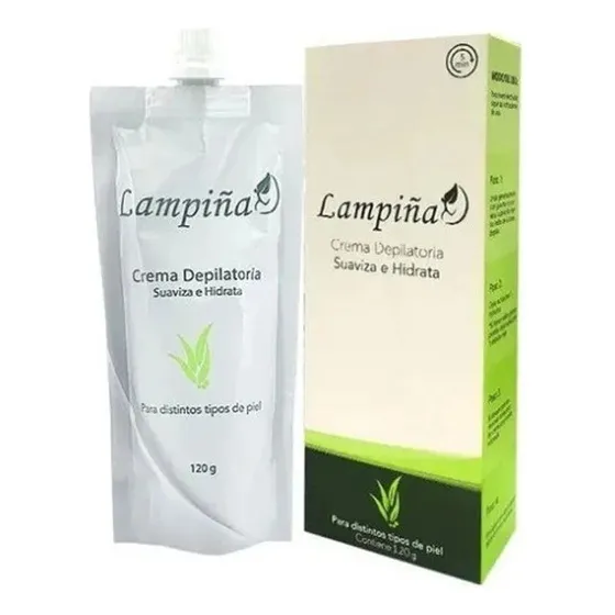 Crema Depiladora Corporal Lampiña De 120 Gr Original 