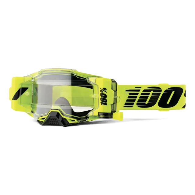 Óculos Motocross 100% Armega Forecast Neon Yellow