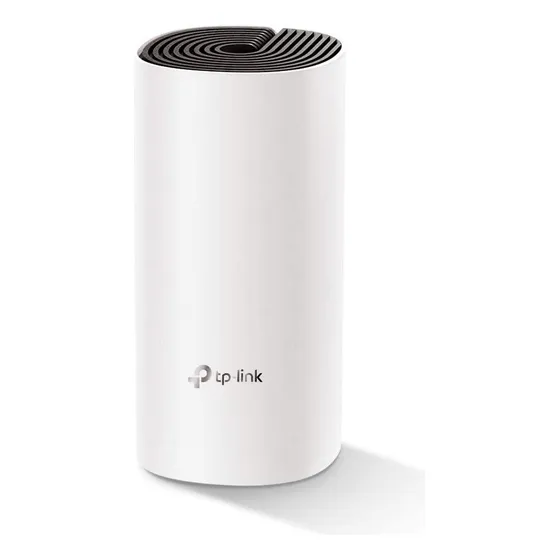 Roteador Wi-fi Tp link Deco M4 Sistema Mesh Ac1200 Dual Band Mu mimo Gigabit Cor Branco Bivolt 127/220V