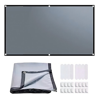 Mebix Trd Pantalla Proyector 120 Antiluz Portátil Hd Plegable 16:9 Superficie Lisa Y Resistente Mebix Trd Pantalla Proyector 120 Antiluz Portátil Hd Plegable 16:9 Superficie Lisa Y Resistente