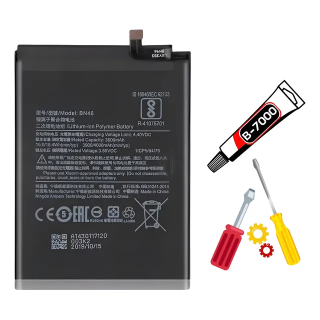 Baterla Para Redmi Note 8 | Note 8t Bn46 + Kit Reparo