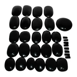 Piedras para masaje de obsidiana hotsell
