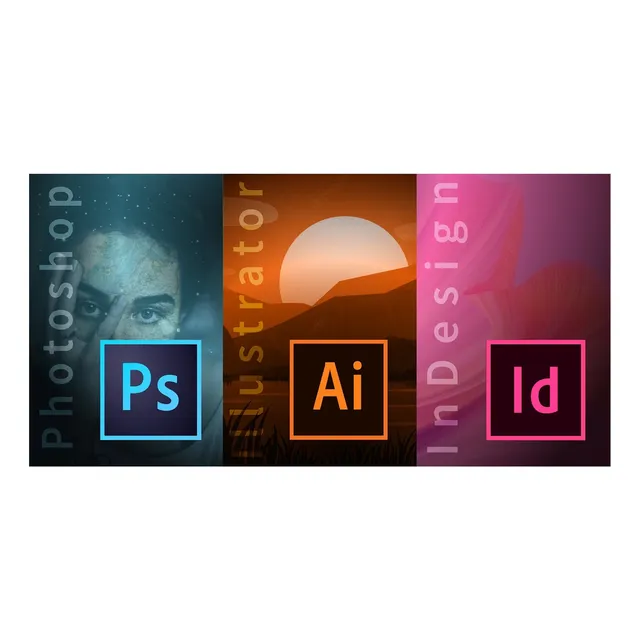 Photoshop 2025 + Illustrator 2025 + Indesign 2025
