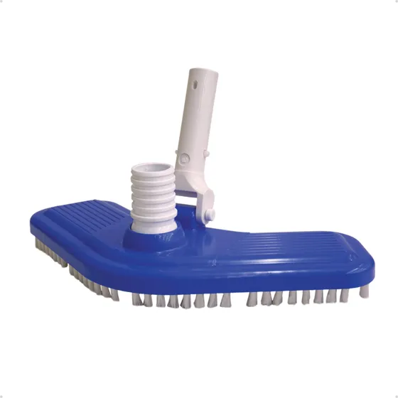 Rodo Com Escova Aspirador Para Limpar Piscina Aqualine 37cm