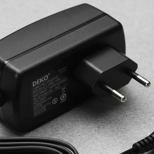 Fonte Carregador P/ Bateria Deko 20v 0.7ah Bivolt Com Led
