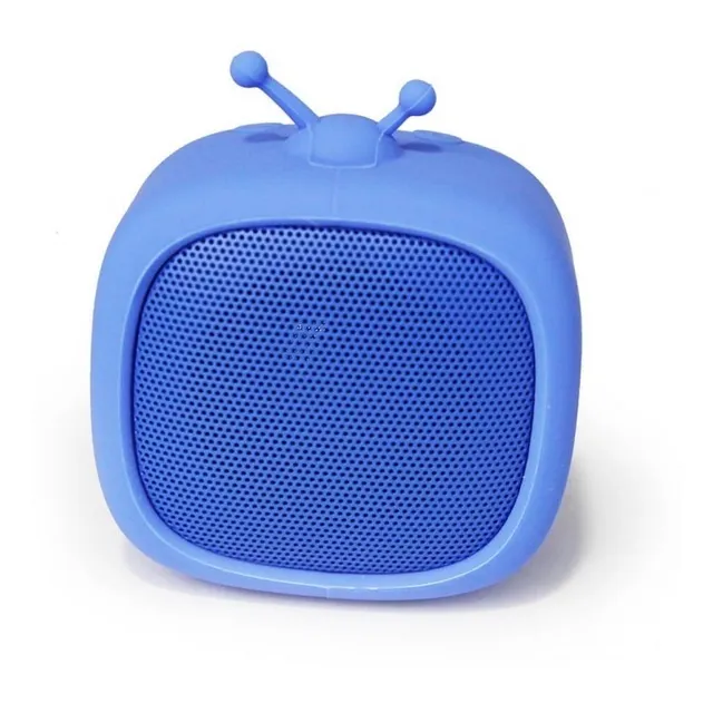 Bocina Kid Getttech Little Tv, Bluetooth, Portatil Gat-31507 Color Azul