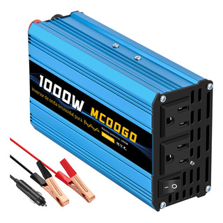Inversor De Corriente 12v A 110v 1000w Onda Sinusoidal Pura Inversor De Corriente 12v A 110v 1000w Onda Sinusoidal Pura