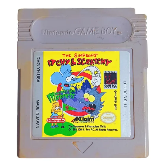 Itchy & Scratchy Game Boy