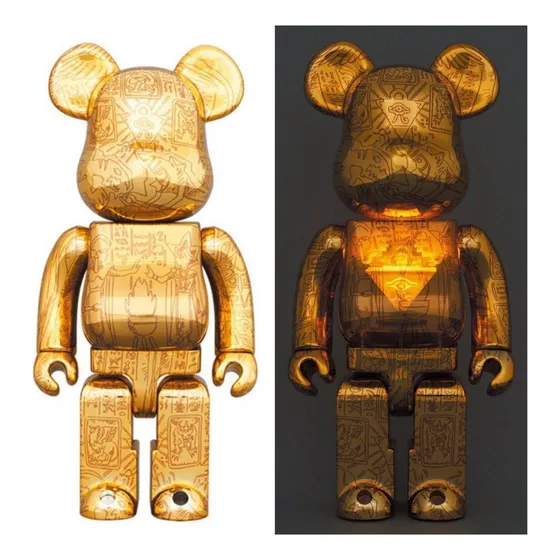 Bearbrick Yu-gi-oh! Millennium Puzzle 400% 28cm Medicom
