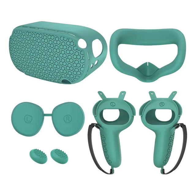 .. Funda Protectora De Silicona For Meta Quest2, Juego De 5