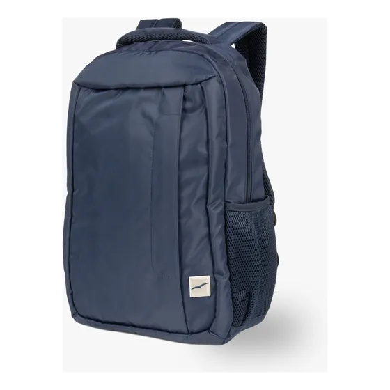 Morral Lugano Turin Y1819 Azul 20l Color Azul oscuro Diseño de la tela Liso