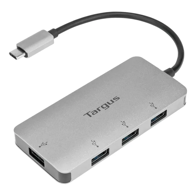 Hub Usb-c A Usb-a 3.0 De 4 Puertos Targusach226bt5 Gbps
