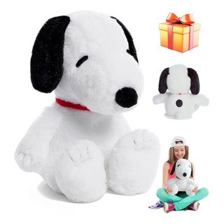 Mx3 Peluche Perro De Simpático Muñeco Snoopy 40cm Gran Mx3 Peluche Perro De Simpático Muñeco Snoopy 40cm Gran