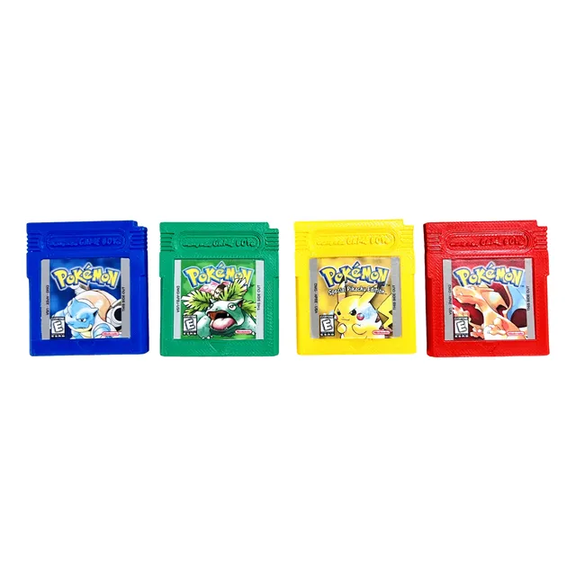 Cartucho Game Boy Pokemon Set Imanes Decorativos Para Nevera