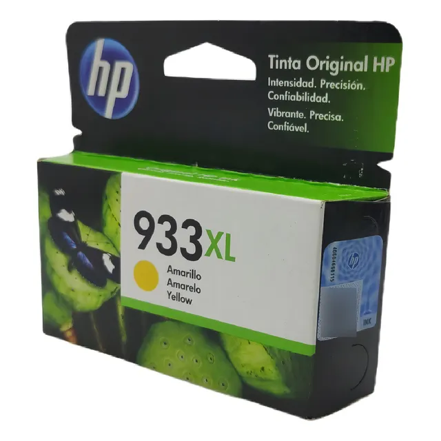 Cartucho de tinta amarilla HP 933xl de 8,5 ml