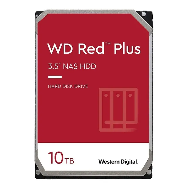 interno Western Digital WD Red Plus WD101EFBX 10TB rojo