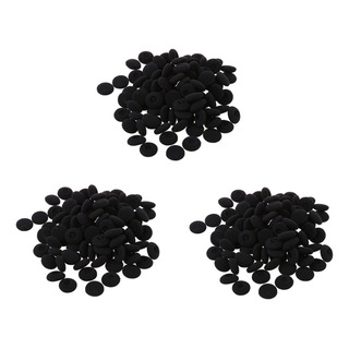 Auriculares Queenly-fasdga De Esponja Negra, 300 Unidades Auriculares Queenly-fasdga De Esponja Negra, 300 Unidades