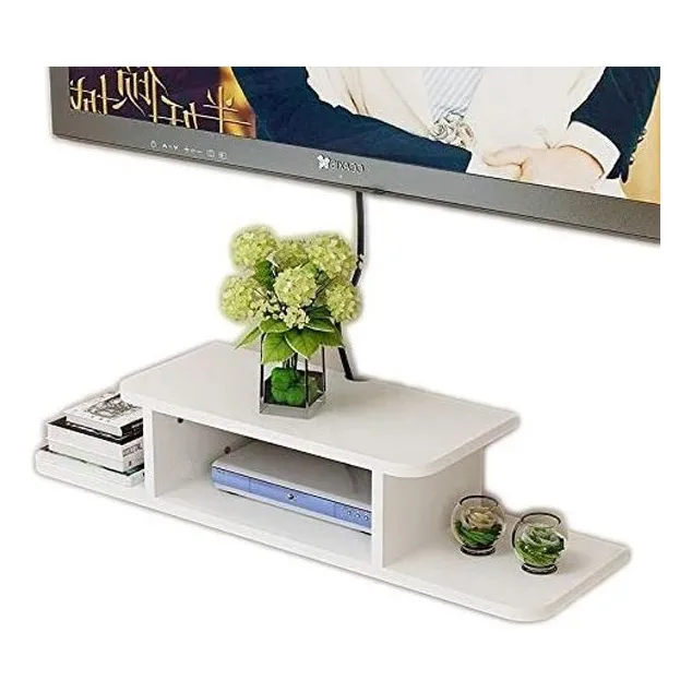Repisa Flotante Para Tv En Melamina De 18mm