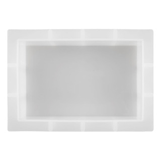 Molde De Silicona De Cristal, Molde De Cuadrado 222x155x51mm Molde De Silicona De Cristal, Molde De Cuadrado 222x155x51mm