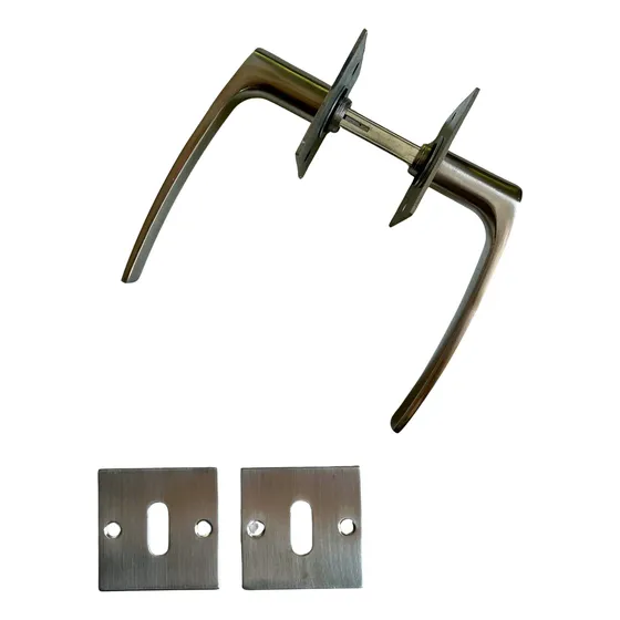 Manija Siena Acero Inoxidable Picaporte Doble Yale Acero Inoxidable