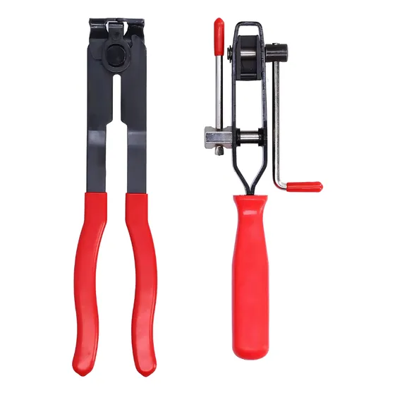 Kit Flejadora Y Pinza Para Tripoides Y/o Mangueras