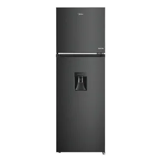 Refrigerador Midea Top Mount Inverter Quattro Jazz Black 10 Pies Cúbicos