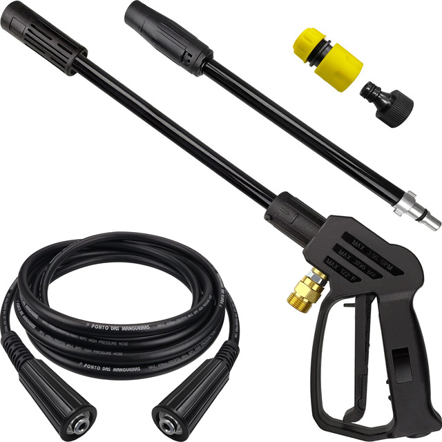 Kit Pistola + 03 Mts Mangueira + Engate Rápido Para Wap 2550