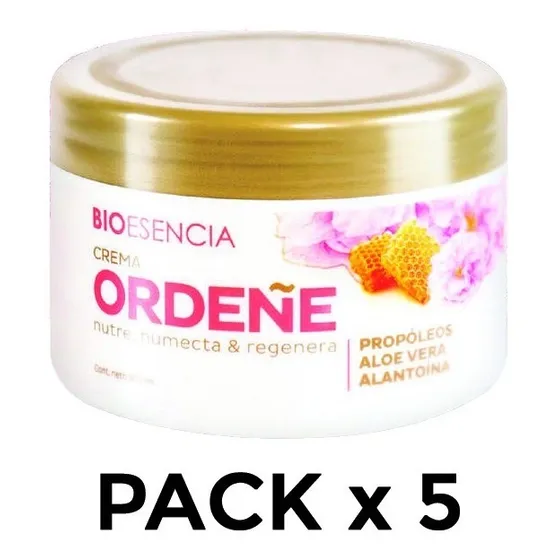 Crema De Ordeñe Regeneradora Bioesencia X 5 Envio Sin Cargo