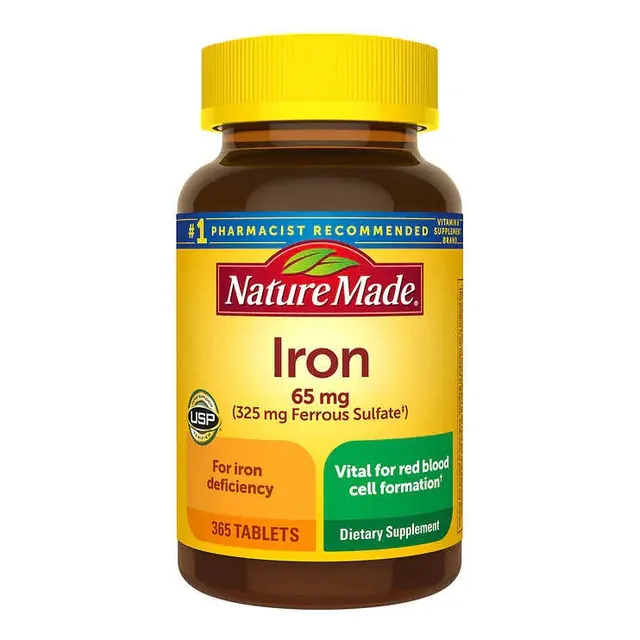 Hierro 65 Mg Nature Made 365 Com - Unidad a $205890