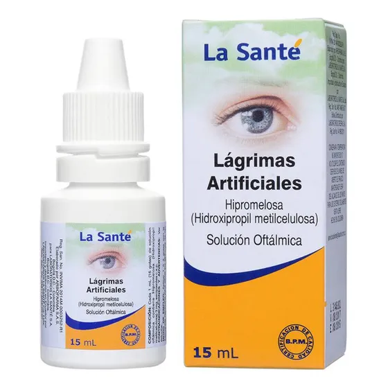 Lagrimas Artificiales Gotas Oftálmica 15 Ml