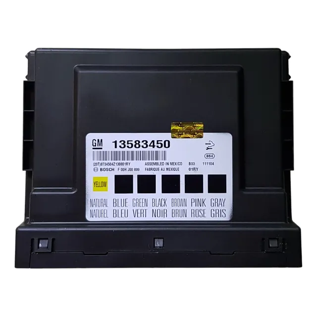 Módulo De Conforto - Bcm 13583450 - Chevrolet S10 - Usada