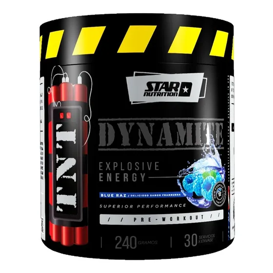 Tnt Dynamite 240g Star Nutrition Explosive Energy Preworkout