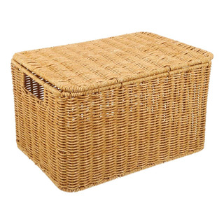Mz Cesta Tejida, Contenedor De Almacenamiento Decorativo, S Mz Cesta Tejida, Contenedor De Almacenamiento Decorativo, S