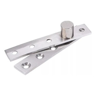 Dobradiça Pivotante Inox Giratória 360° Para Móveis E Portas Dobradiça Pivotante Inox Giratória 360° Para Móveis E Portas