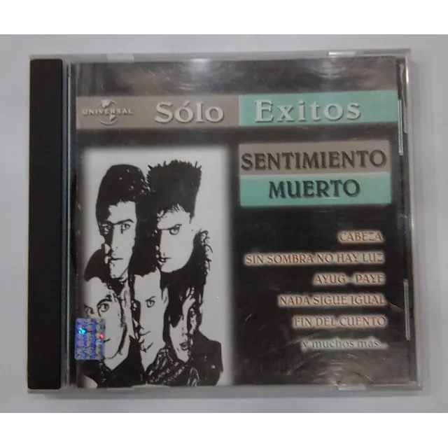 Sentimiento Muerto. Solo Exitos. Cd Orginal Usado. Qqo. Mz.