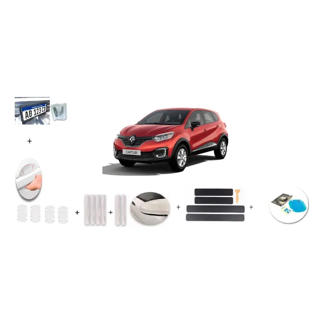  Combo De Accesorios De Protección Para Renault Captur 2019