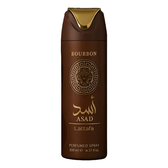 Spray Perfume Lattafa Asad 200ml Masculino Dia a Dia Body Spray