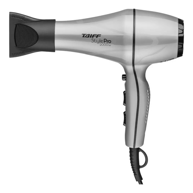Secador De Cabelos Taiff Style Pro 2000w Prata 220v