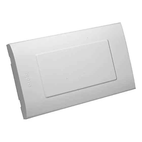 Placa Igoto Ciego Modelo B1200-w Color Blanco