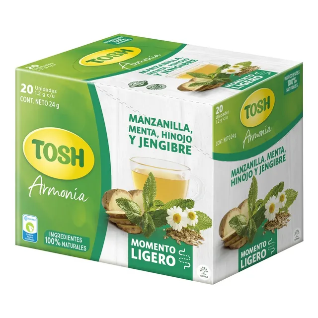 Aromatica Tosh Ligero X 20 Unidades - g a $20