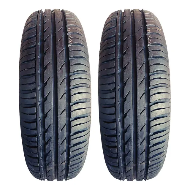 Kit 2 Pneu 175/70/13 Remold Com Borracha Vipal E Garantia