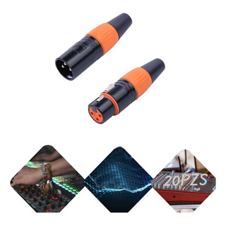 20pz Xlr Conector Macho/hembra Balanceador Audio Electronico 20pz Xlr Conector Macho/hembra Balanceador Audio Electronico
