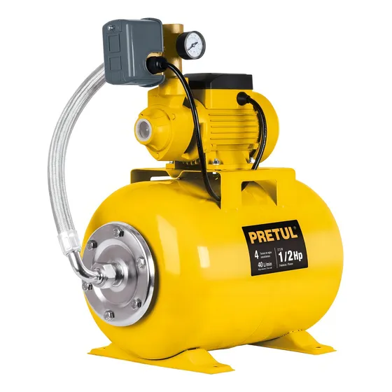 Bomba Hidroneumatica 1/2hp 24 Litros Pretul 20183